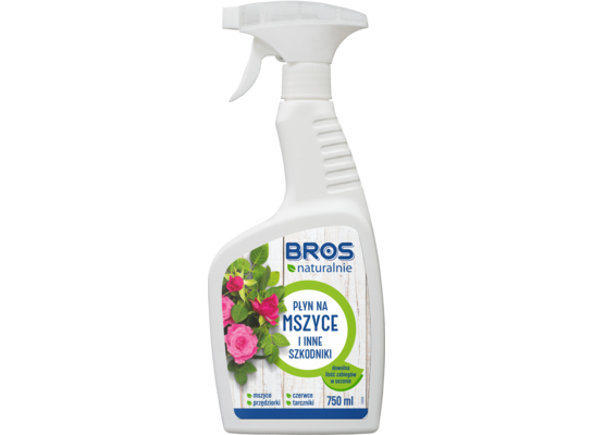 Płyn na mszyce i inne szkodniki 750 ml BROS NATURALNIE