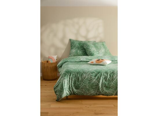 Pościel z mikrofibry Calmness 160 x 200 cm zielony