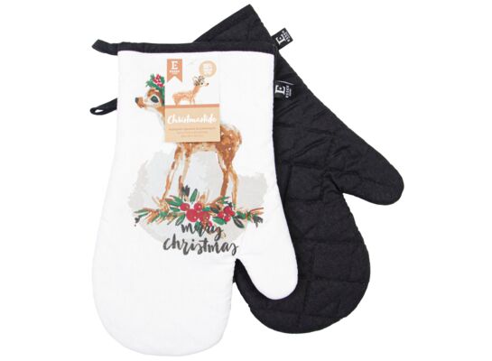 Komplet rękawic kuchennych Christmas Tide