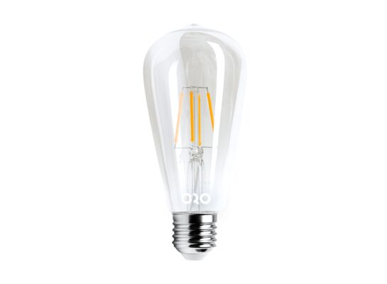 Żarówka LED ORO-E27-ST64-FL-CLARO-8W-WW