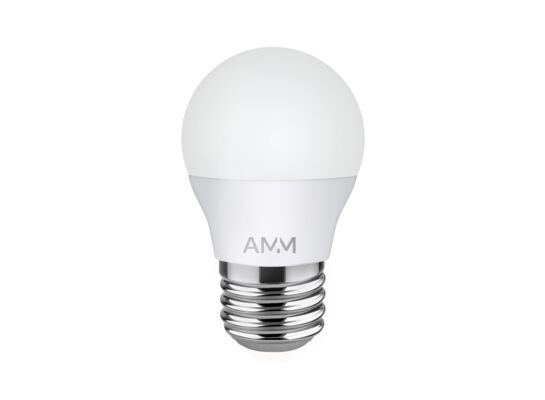 Żarówka LED AMM-E27-G45-4,9W-DW