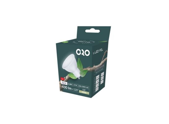 Żarówka LED ORO-GU10-TOTO-6,5W-DW