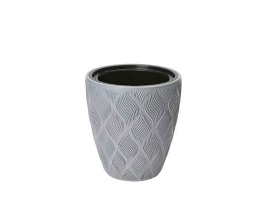 Doniczka Flow 40 cm platyna