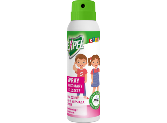 Spray na komary i kleszcze 90 ml EXPEL Kids