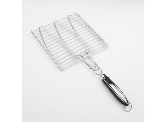 Potrójny opiekacz do ryb INOX