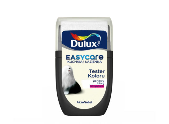 Farba Dulux EasyCare Kuchnia i Łazienka tester - perłowy biały