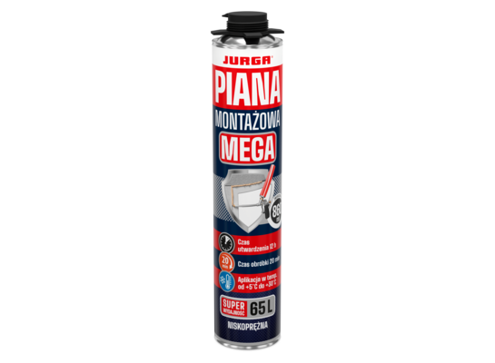 Piana montażowa MEGA 0,86 l