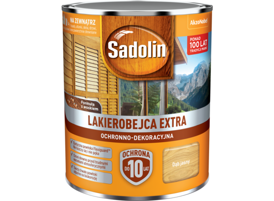 Lakierobejca Ochronno-Dekoracyjna Extra Dąb Jasny 0,75 l Sadolin