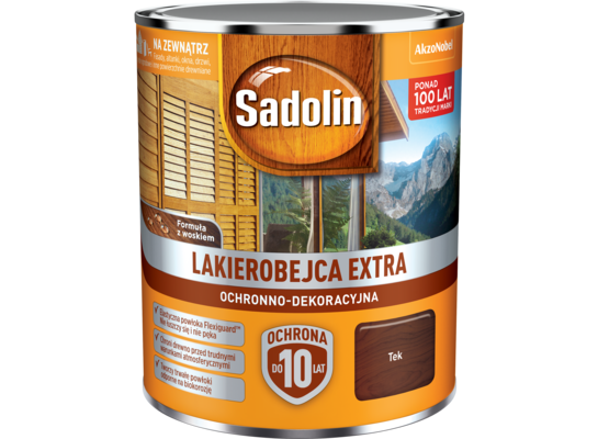 Lakierobejca Ochronno-Dekoracyjna Extra Tikowy 0,75 l Sadolin