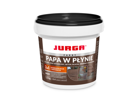 Papa w płynie brązowa 1,5 kg Jurga