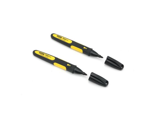 Marker XL czarny wodoodporny i olejoodporny 2 sztuki Stanley FATMAX