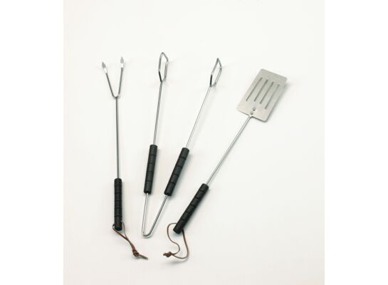 Sztućce do grilla 3-częściowe