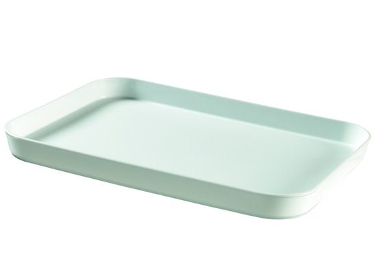 Taca dwustronna 30,8 x 43 cm biała