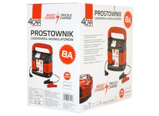 Prostownk 8 A 12/24 V 4Car
