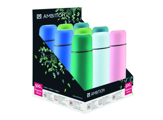 Termos 0,5 l velvet mix kolorów