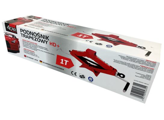 Podnośnik trapezowy 1 T HD+ 4car