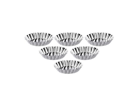 Komplet foremek śr. 9 cm 6 sztuk