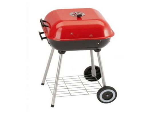 Grill prostokątny z pokrywą