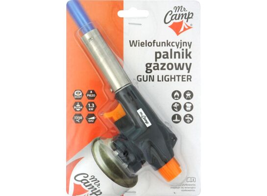 Palnik wielofunkcyjny typu zapalacz pistoletowy Mr. Camp