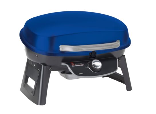 Przenośny grill gazowy niebieski