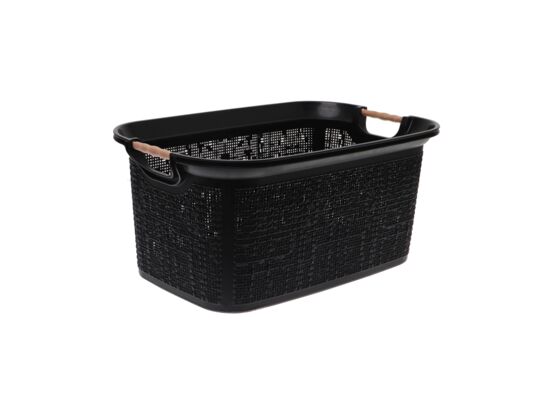 Kosz na pranie Tonga 30 l czarny