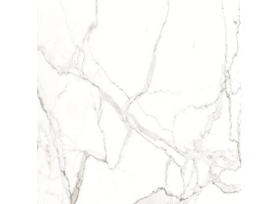 Gres szkliwiony ATLANTA CARRARA 60 x 60 x 0,7 cm rektyfikowany POLISHED