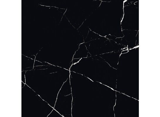 Gres szkliwiony ALASKA BLACK 60 x 60 cm rektyfikowany HIGH GLOSSY