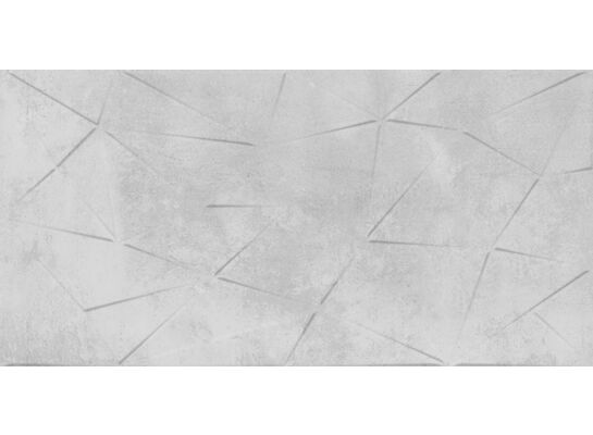 Glazura CHICAGO LIGHT GREY TRAINGLES 30 x 60 cm rektyfikowana GLOSSY