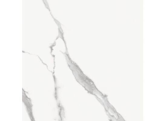 Gres szkliwiony STATUARIO SUGAR LAPPATO rektyfikowany 60 x 60 cm g.I