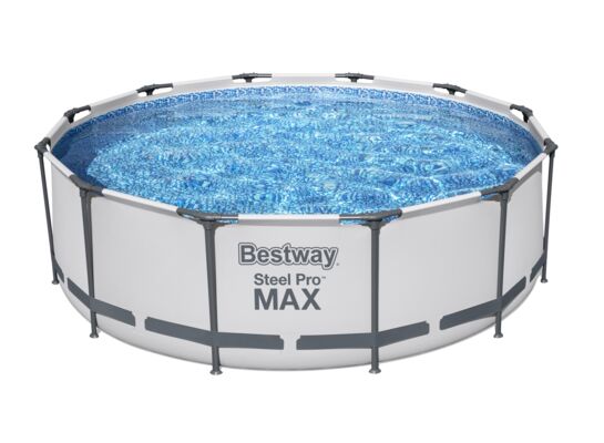 Basen stelażowy Steel Pro Max Ø366 x 100 cm Bestway