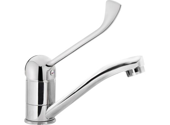 Bateria umywalkowa Joko CLINIC chrom stojąca z obrotową wylewką