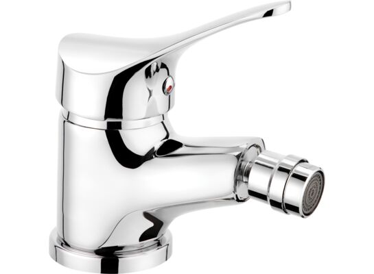 Bateria bidetowa Joko chrom stojąca z zamknięciem odpływu