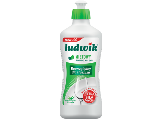 Płyn do mycia naczyń miętowy 450 g Ludwik