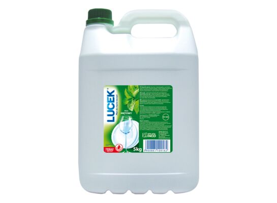 Płyn do mycia naczyń miętowy 5 kg Lucek