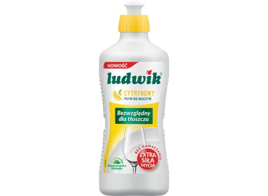 Płyn do mycia naczyń cytrynowy 450 g Ludwik