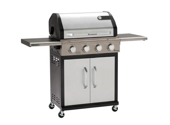 Grill gazowy TRITON 4  14 kW srebrny