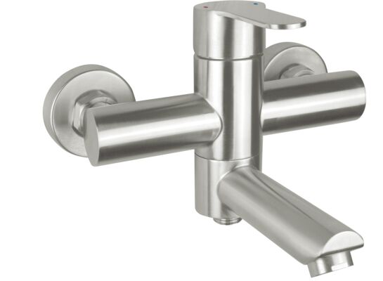 Bateria wannowa Lupo STAL bez kompletu natryskowego