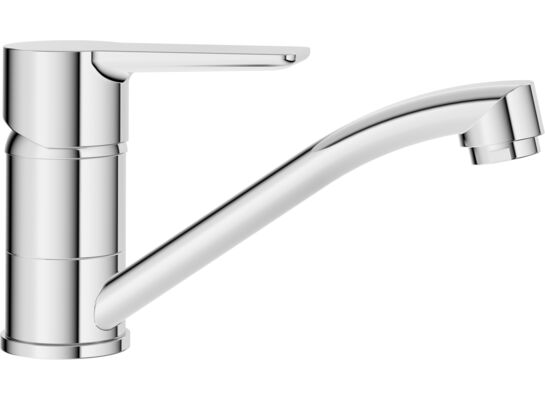 Bateria umywalkowa Lavo chrom stojąca z obrotową wylewką