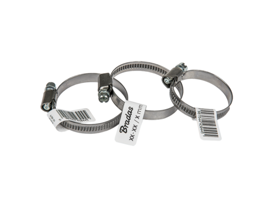 Opaska ślimakowa nierdzewna 20 - 32 mm BRADAS