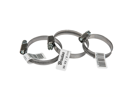 Opaska ślimakowa nierdzewna 12 - 20 mm BRADAS