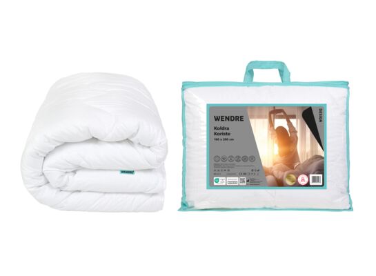 Kołdra Koriste 160 cm x 200 cm  biała