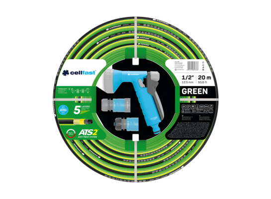 Zestaw zraszający GREEN 1/2" 20 m Cellfast