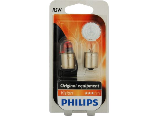 Zestaw żarówek samochodowych R5 W 12 V blister PHILIPS