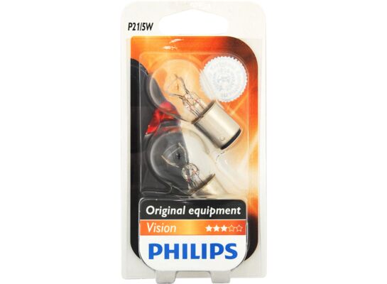 Zestaw żarówek samochodowych P21/5 W 12 V blister PHILIPS