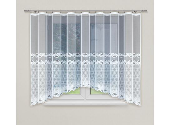 Firana gotowa 160 x 300 cm biała