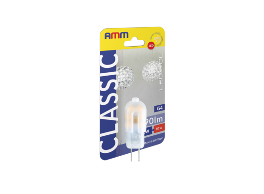 Żarówka LED AMM-G4-1W-WW