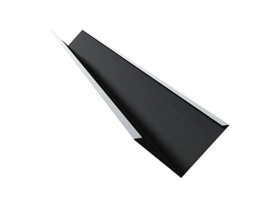 Rynna koszowa brązowy mat 200 x 27 x 27 cm