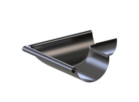 Narożnik zewnętrzny 125/90° stal ALUCYNK KROP