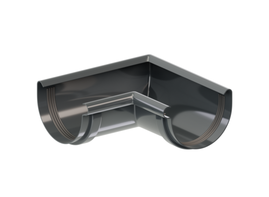 Narożnik wewnętrzny 100/90° PVC RAL7016 KROP
