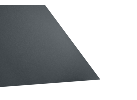 Blacha płaska 0,5 mm grafitowy mat